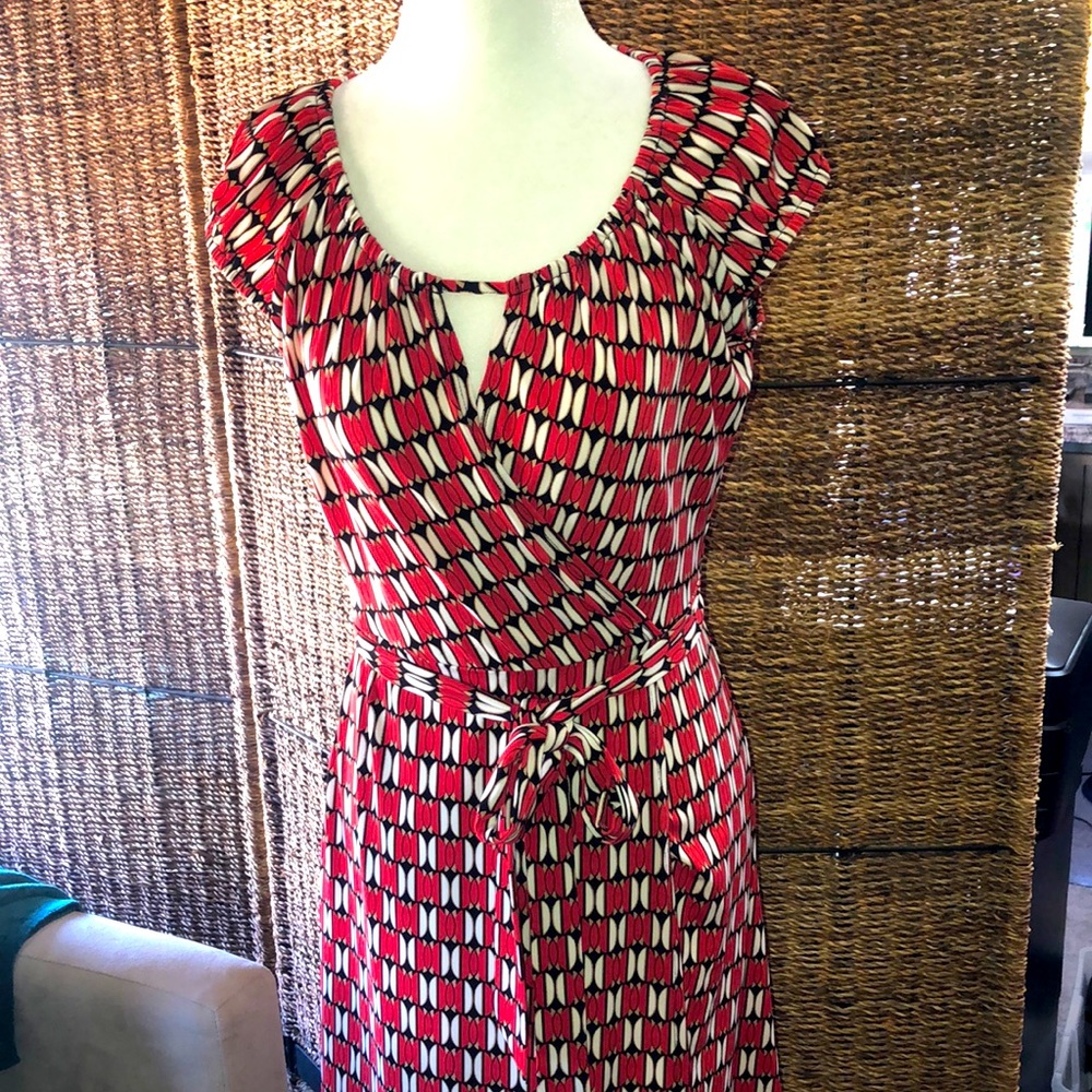 Laundry by Design Faux Wrap Dress